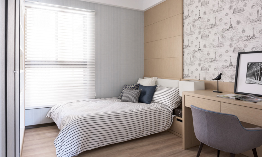 Thiết kế nội thất phòng ngủ hiện đại cho người độc thân