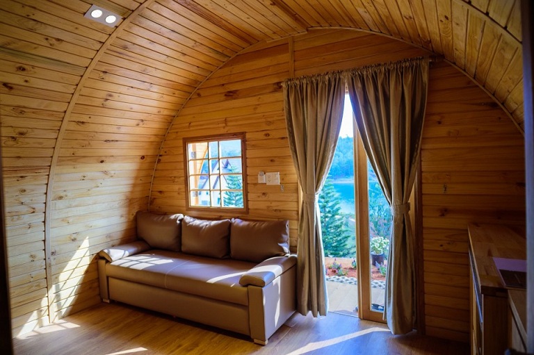 nhà gỗ bungalow cho resort